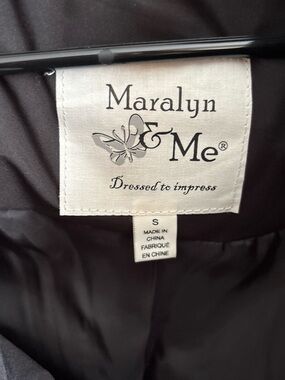 Maralyn & Me Black Women's Jacket